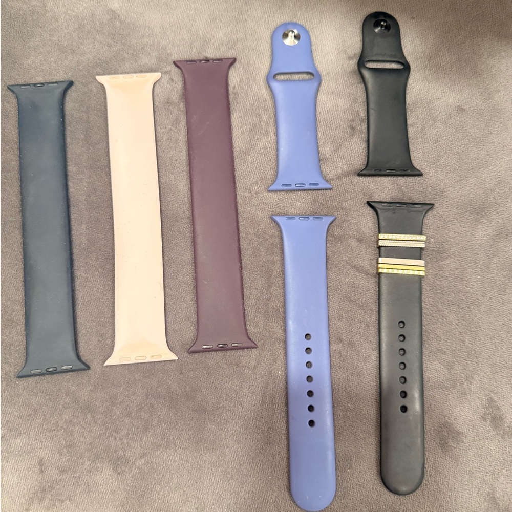 USED Apple watch band set